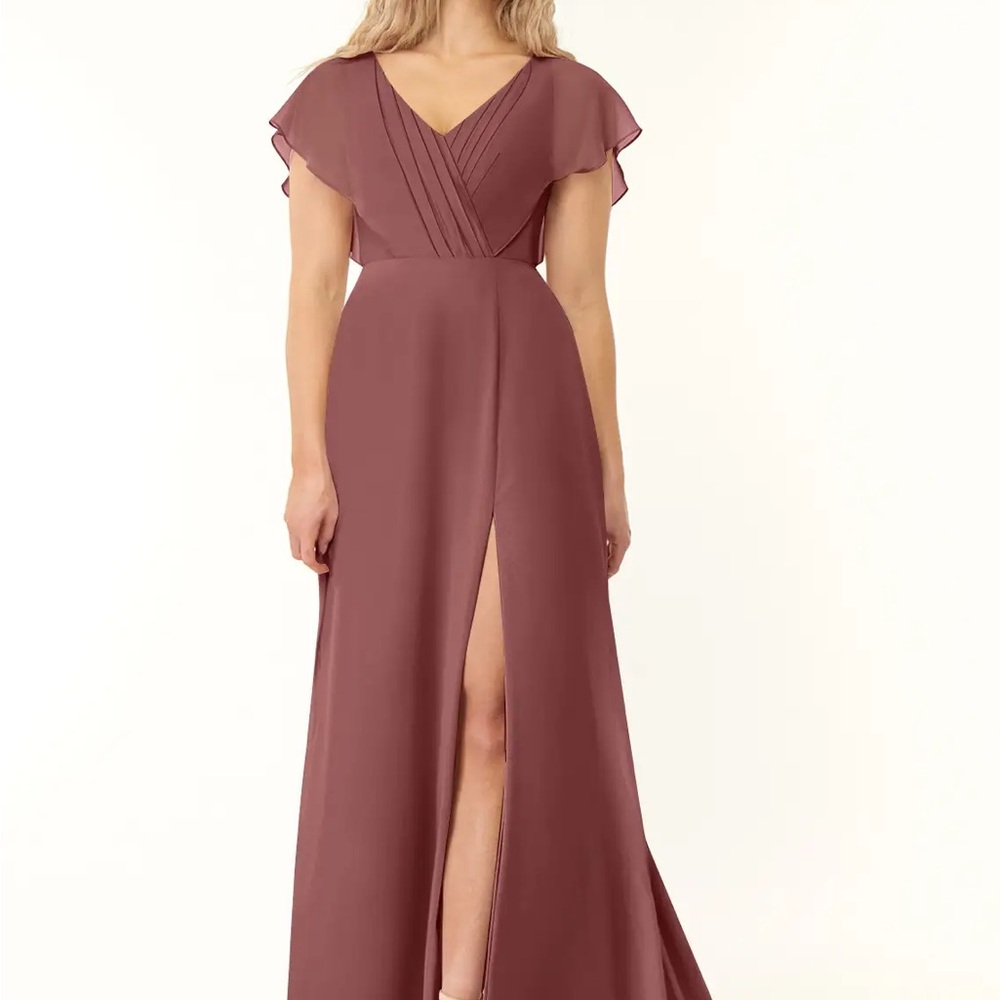 Azazie Rylee Desert Rose Dress A12